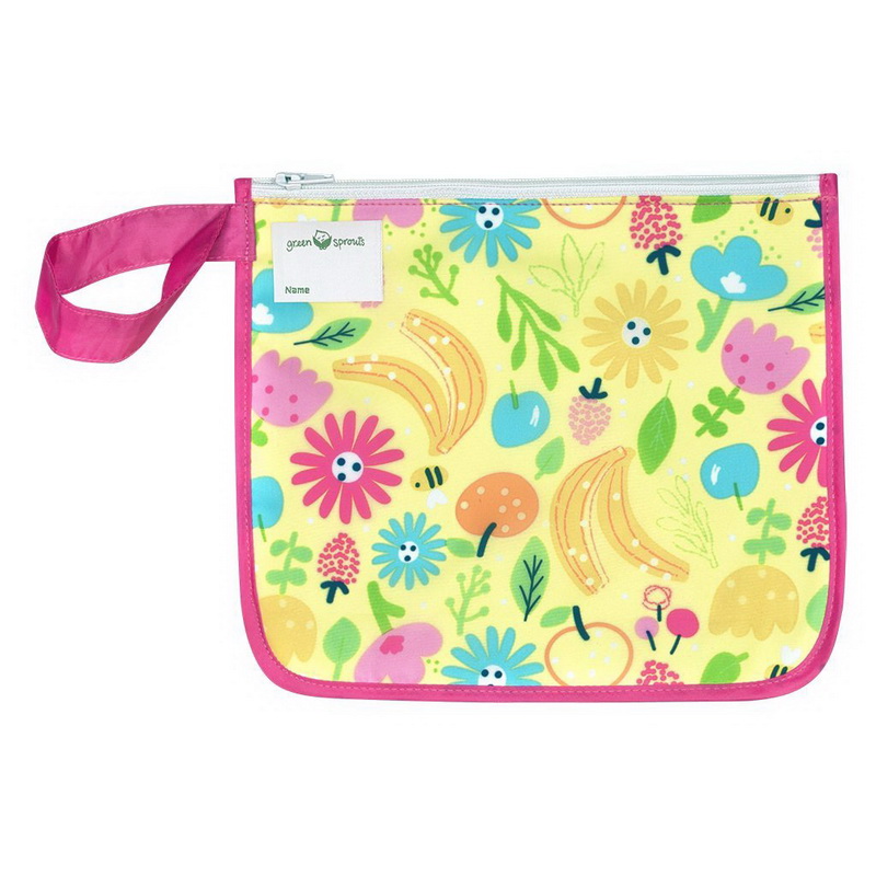 Bolso Aislante para Meriendas Floral Green Sprouts