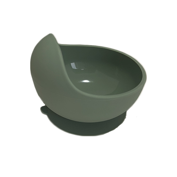 Bowl Silicona c/Ventosa Verde